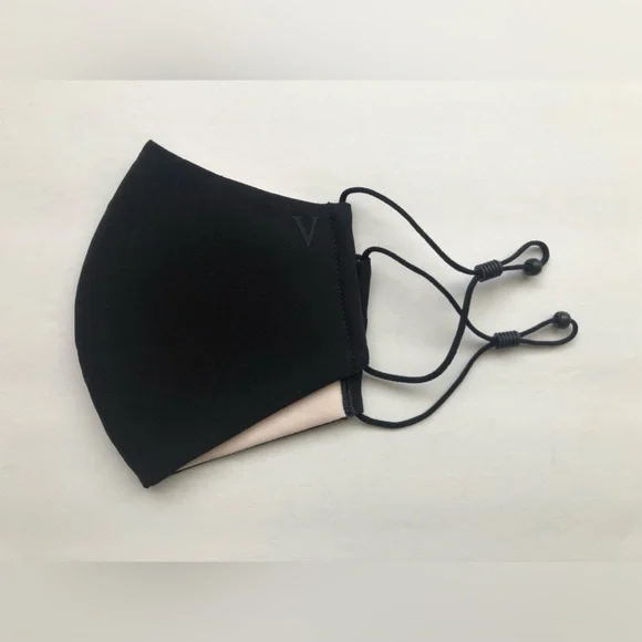 Victoria’s Secret non-medical face mask black new unused - Picture 2 of 4